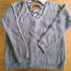 Navy blue sweater